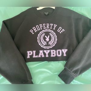 Women’s playboy crop top